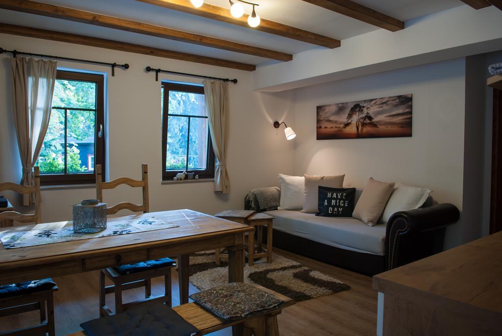 Haus Waldfrieden Appartement Altenberg Buitenkant foto